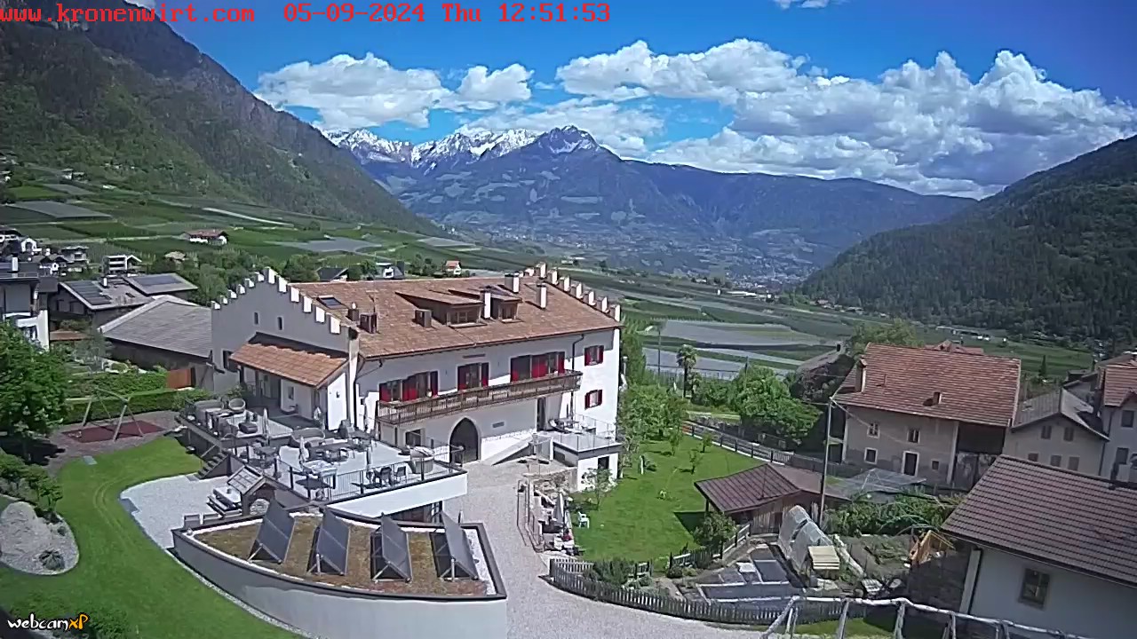 Webcam des Tourismusbüro Partschins