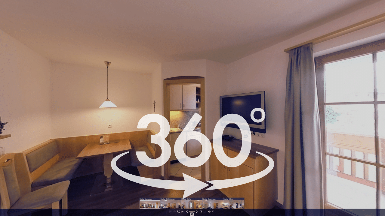 Ferienwohnung Südtirol Königsspitze 360 Grad View