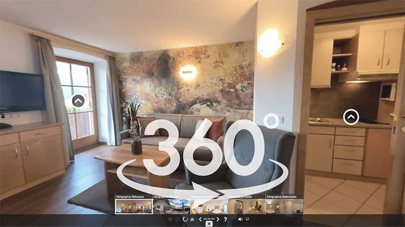 Appartamento vacanze Alto Adige Königsspitze Vista a 360 gradi